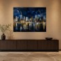 New York Skyline als Wandbild oder Kunstdruck in edler Nachtansicht