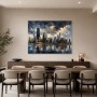 Skyline von Chicago als Leinwand oder Fine Art Print