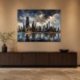 Skyline von Chicago als Leinwand oder Fine Art Print