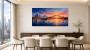 Sydney Harbour bei Sonnenuntergang, Leinwand und Acrylbild