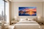 Sydney Harbour bei Sonnenuntergang, Leinwand und Acrylbild