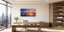 Sydney Harbour bei Sonnenuntergang, Leinwand und Acrylbild