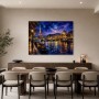 Paris bei Nacht als Wandbild oder Fine Art Print