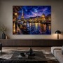 Paris bei Nacht als Wandbild oder Fine Art Print