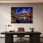 Paris bei Nacht als Wandbild oder Fine Art Print