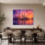 Shanghai Skyline bei Sonnenuntergang, Modernes Wandbild oder Fine Art Print