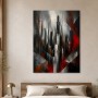 Abstraktes Wandbild oder Fine Art Print mit urbaner Dynamik