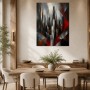 Abstraktes Wandbild oder Fine Art Print mit urbaner Dynamik