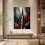 Abstraktes Wandbild oder Fine Art Print mit urbaner Dynamik