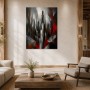 Abstraktes Wandbild oder Fine Art Print mit urbaner Dynamik