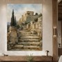 Antike Akropolis-Szene als Fine Art Print und Kunstdruck