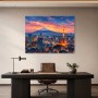 Tokyo Skyline mit Tokyo Tower als Poster oder Kunstwerk