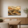 Elegantes Wandbild oder Fine Art Print mit springendem Geparden