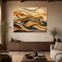 Elegantes Wandbild oder Fine Art Print mit springendem Geparden