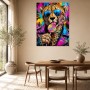 Cheetah mit Sonnenbrille als Acrylbild oder Poster im Pop Art Stil