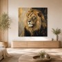 Majestätischer Löwe als Fine Art Print oder Gallery Leinwand