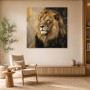 Majestätischer Löwe als Fine Art Print oder Gallery Leinwand