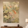 Koi und Seerosen als Gallery Print oder Leinwand