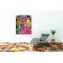 Kunst rosaroter Panther