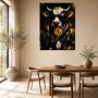 Kuh mit Sonnenbrille als Kunstdruck oder Acrylbild