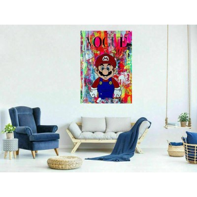Pop Art Kunst Mario