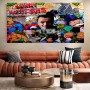 Pop Art Leinwand Kunst Art