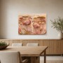 Flamingo Sonnenuntergang als Wandbild oder Kunstdruck