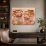 Flamingo Sonnenuntergang als Wandbild oder Kunstdruck