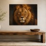 Majestätischer Löwe als Kunstdruck und Wandbild für stilvolle Räume