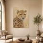 Eleganter Gepard als Wandbild oder Fine Art Print