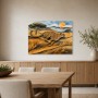Eleganter Gepard in goldener Savanne, Leinwand oder Fine Art Print