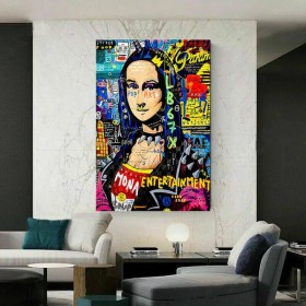 Pop Art Mona Lisa Comic