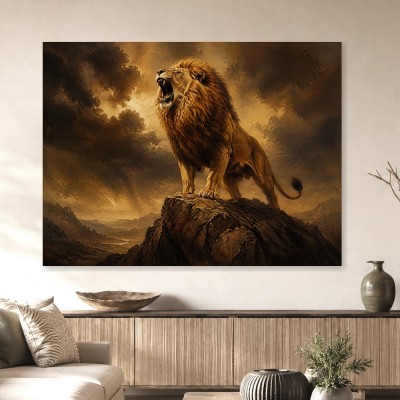 Majestätischer Löwe als Wandbild oder Fine Art Print