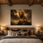 Majestätischer Löwe als Wandbild oder Fine Art Print
