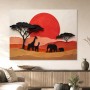 Afrikanische Savanne als Wandbild oder Poster