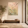 Kirschblüten und Koi, Kunstwerk oder Fine Art Print in sanfter Harmonie