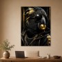 Exotischer Papagei als Luxus Wandbild oder Fine Art Print