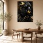 Exotischer Papagei als Luxus Wandbild oder Fine Art Print