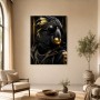 Exotischer Papagei als Luxus Wandbild oder Fine Art Print