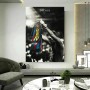 Fußball Sport Lionel Messi Leinwand Bilder Wandbilder - Hochwertiger Kunstdruck