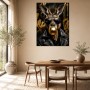 Känguru mit Sonnenbrille als Modernes Wandbild und Leinwandbild