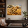 Sprintender Gepard als Leinwandbild oder Acrylbild