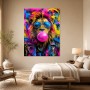 Löwe mit Sonnenbrille als Pop Art Wandbild oder Poster