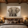 Majestätischer Elefant als Wandbild oder Kunstdruck