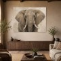 Majestätischer Elefant als Wandbild oder Kunstdruck