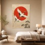 Japanische Kraniche als Kunstdruck und Gallery Print