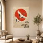 Japanische Kraniche als Kunstdruck und Gallery Print