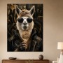 Lama mit Sonnenbrille als Gallery Print oder Poster