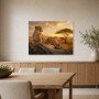 Eleganter Gepard bei Sonnenuntergang, Leinwand oder Fine Art Print
