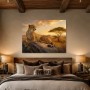 Eleganter Gepard bei Sonnenuntergang, Leinwand oder Fine Art Print